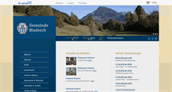 Desktop Screenshot of bludesch.at