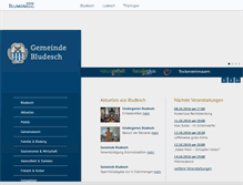 Tablet Screenshot of bludesch.at